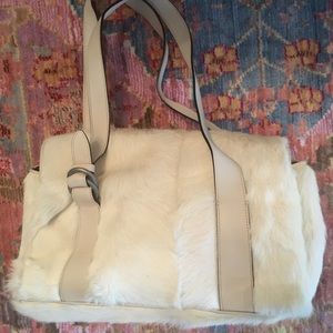 Hogan Fur Handbag with tag- never used